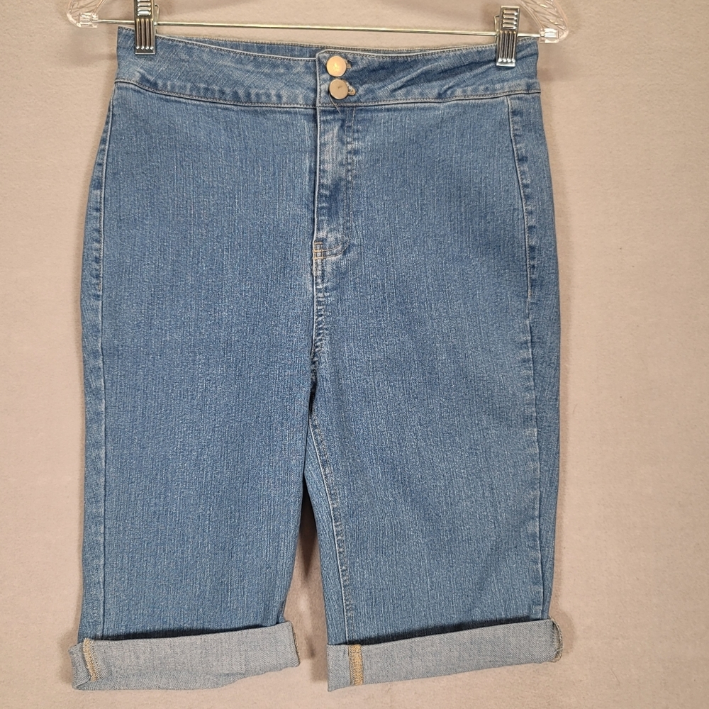 Mele E Pere Women’s Denim Capri Jeans. Size L